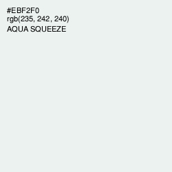 #EBF2F0 - Aqua Squeeze Color Image